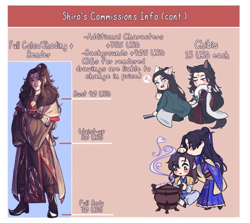 Please read through my updated commissions sheet carefully and if interested, please fill out this g