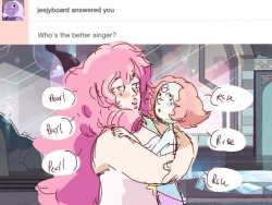askpearlrose:     That would’ve gone on forever.  Music is subjective anyway, 