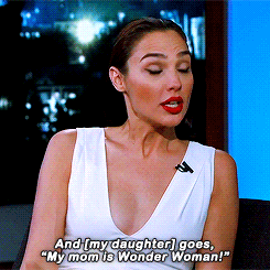 lizzie-mcguire:Gal Gadot’s Daughter is Proud She’s Wonder Woman  