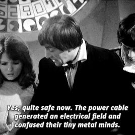 thirddoctor:  They’re a form of metallic life. They home on human brainwaves and attack.