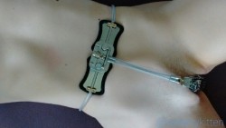 loveshykitten:  As I repeatedly get the same question… I do not give out the link for this belt, but you can search on AliExpress for “Adjustable Size Stainless Steel Female Chastity Belt, T-type Chastity lock, Chastity Device, Adult Game, Sex Toy,