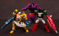 theassortment:  Decepticon Headmasters (Transformers: