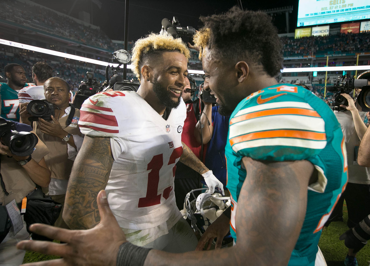 xemsays: NFL superstars, JARVIS LANDRY and ODELL BECKHAM JR. a budding bromance since