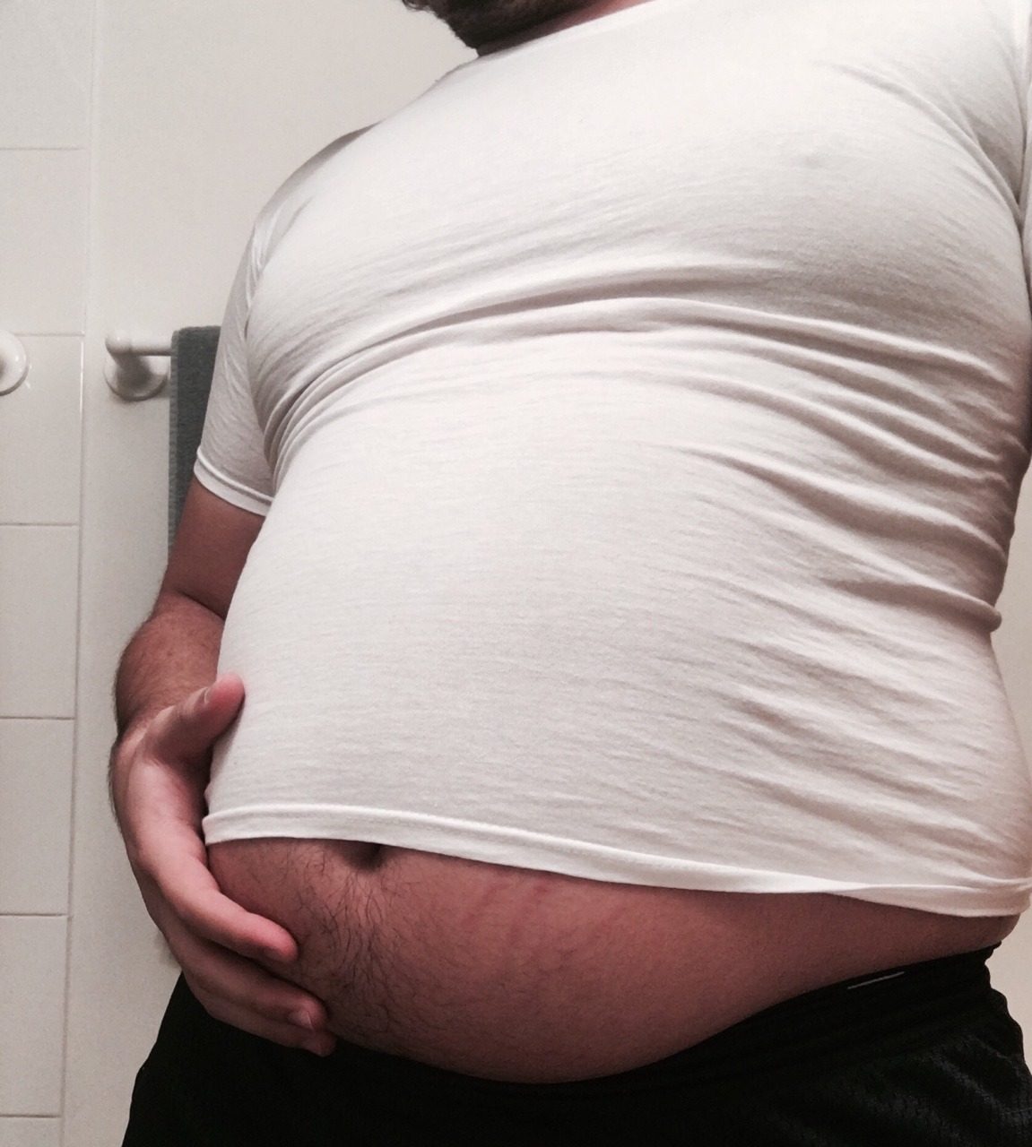 getthicker:Pound for pound (ft my new stretch marks and the clothes I’ve outgrown
