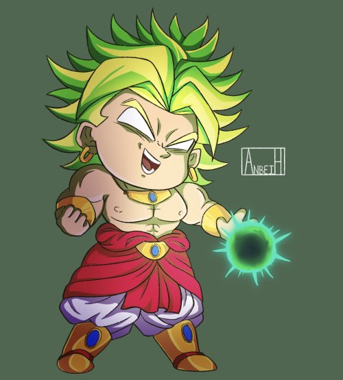 “Here’s a present for you! Gyahahaha!lI think DBZ Broly’s level 3 is hilarious. (And horrifying)