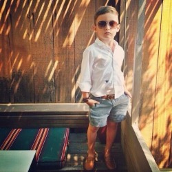 silent-dialogue:  what the fuck this kid has better style than 99% of the male population   high maintenance at age 5
