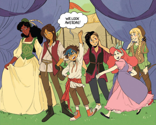 queerladycomics:Lumberjanes Faire and Square