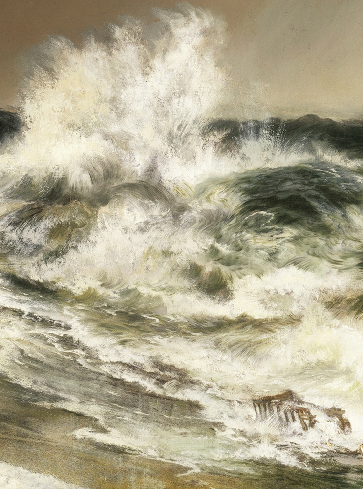 monolithzine:  The Much Resounding Sea by Thomas Moran 
