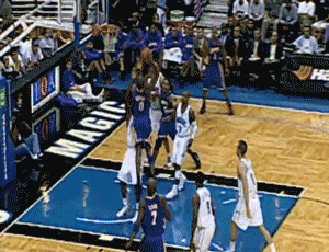 bedroomthief954:  Thee Ole’ Giddy up ride em cowboy dunk   BLE$$ED .