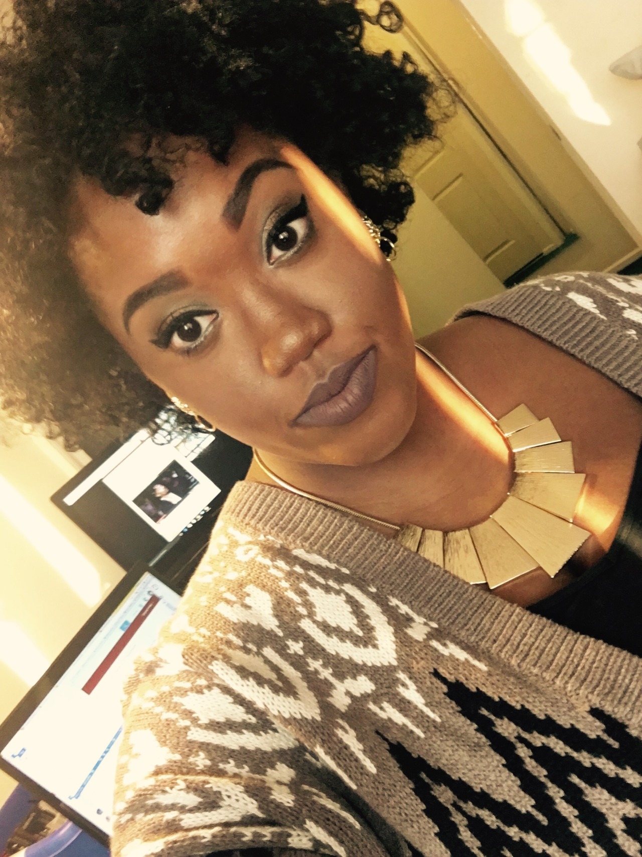 convolutedperceptions:  Y'all I’m really learning how to beat my face lol.   ✨✨✨