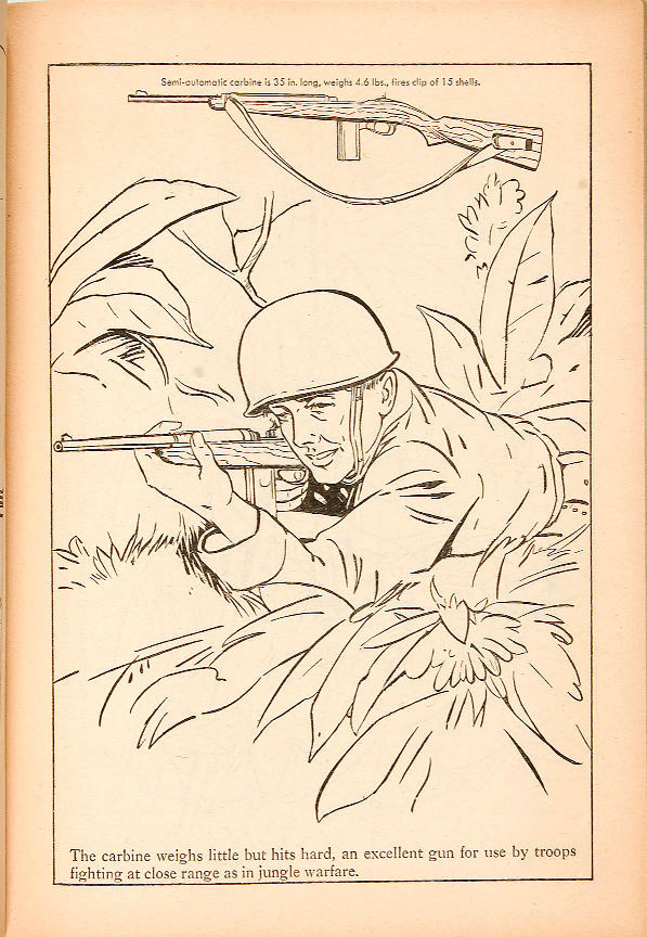 The Story of Guns Coloring Book (1940)