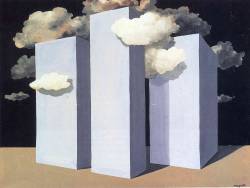 renemagritte-art:A storm, 1932 Rene Magritte