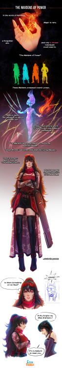 cyan-orange-studio:New chapter of TBQ & TDP is now up!“Yang’s Mother is one of the Famous Maid