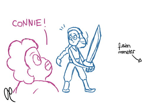 nonbinary-rileyblue:  why stop at battle-Stevonnie when you can have pain and tears
