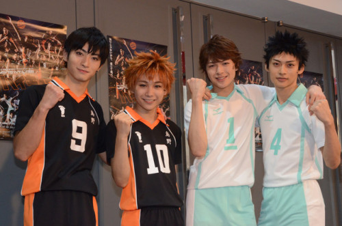 aokinsight:  Haikyuu stageplay report photos from today’s performance. PERFECTION TO IT’S FINEST source : one, two 