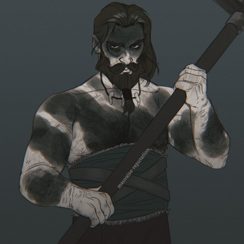 visceralcoma: Can I offer you Avvar!Blackwall in these trying times?I had the absolute pleasure 