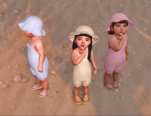 littletodds: Sulani Romper Recolour (Requires Sulani!) and Matching Hats (Base Game)Romper Mediafire