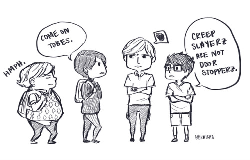 Random Trollhunters comic&hellip; I don’t even know, I just wanted to draw chibis :)