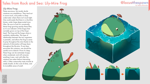 Hi Im New To Tumblr! Here's My Creature Concept For My Project: Tales From Rock And Sea