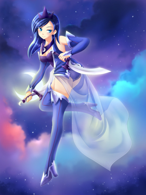 blackbronyman:  Princess Luna by ~maxwindy 