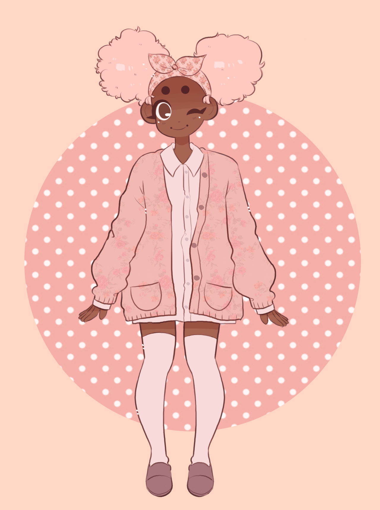 ? — I love drawing cute girls in cute clothes!!...