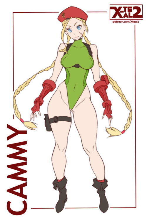 x-teal2:  A new design to Cammy by me :3 porn pictures