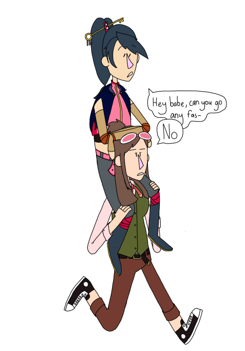 Faraskye Piggybacks! I Care About Them A Normal Amount