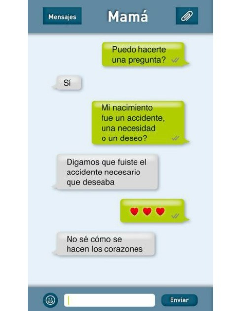 xoxodaliaa:  carloks:  justawkwardgirl:  Mis whatsapp con mamá - Alban Orsini Unas