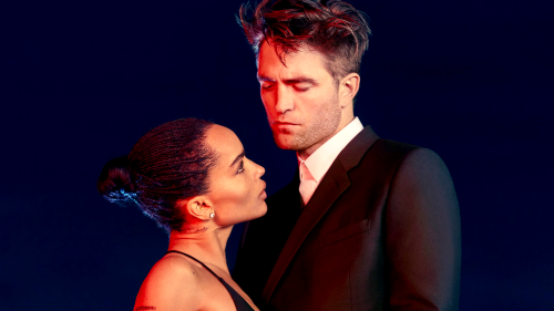 rob-pattinson: the intense eye contact between Robert Pattinson and Zoë Kravitz is the best dis