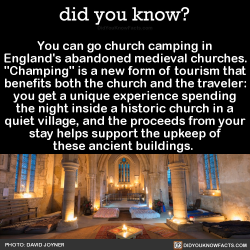 did-you-kno:  You can go church camping in