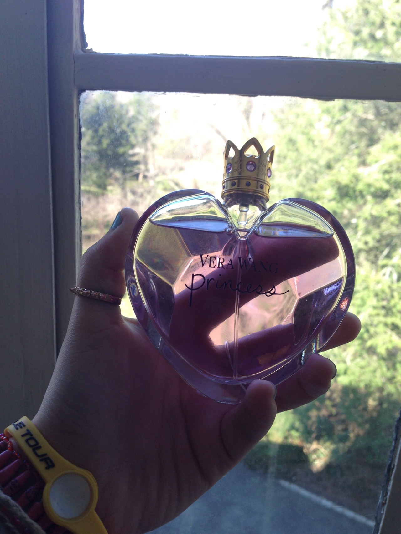 double win: perfume and sunny skies. FINALLY