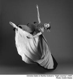 Agnes de Mille to Martha Graham:  There is a vitality, a life force, a quickening that is translated through you into action, and because there is only one of you in all time, this expression is unique.  And if you block it, it will never exist through