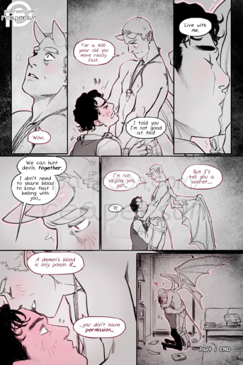 Support A Study in Black on Patreon => Reapersun on PatreonView from beginning<Page 26 - Page 27(End)—————So haha… I’m actually kind of SUPER BUMMED you guys liked this so much, because my plans to continue it are actually quite