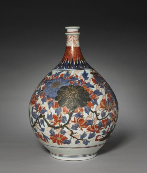 cma-japanese-art: Apothecary’s Bottle: Arita Ware, c. 1670-1680, Cleveland Museum of Art: Japanese A