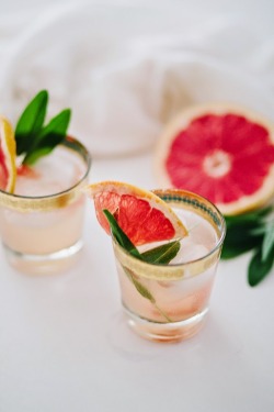 themountainlaurel:  Grapefruit Sage Mimosa