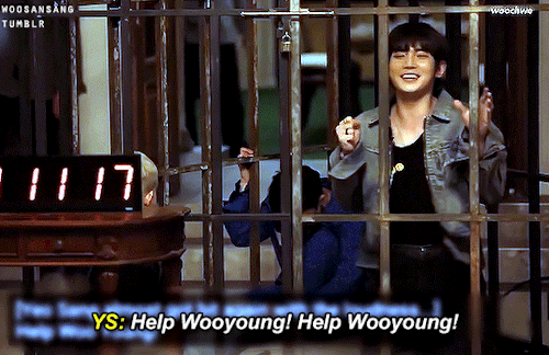 Yeosang Begged Wooyoung To Save Him From The Terrifying Zombie Trying To Eat Him.meanwhile Wooyoung,