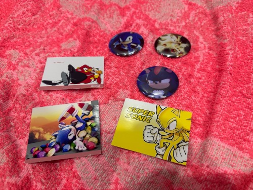 I Finally Got A Lot Of Sonic Stuff I Bought