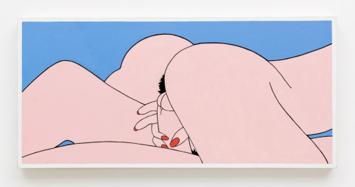 ueai:  Woman on Top, 1996, acrylic on canvas, porn pictures