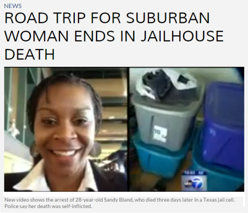 4mysquad:The family of an Illinois woman found dead in a Texas jail cell after she was arrested during a traffic stop is raising questions about how she died.#Sandra Bland, 28, was found dead in Waller County, Texas, on Monday, the Chicago Tribune reports