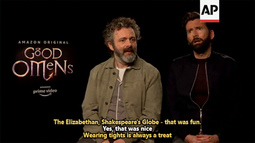 kryptaria:mizgnomer:David Tennant and Michael Sheen discuss their favorite (and least favorite) cost