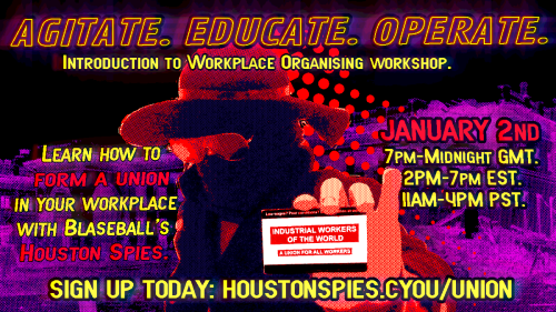 Agitate Educate OperateBlaseball is a game about community organising and working together against e