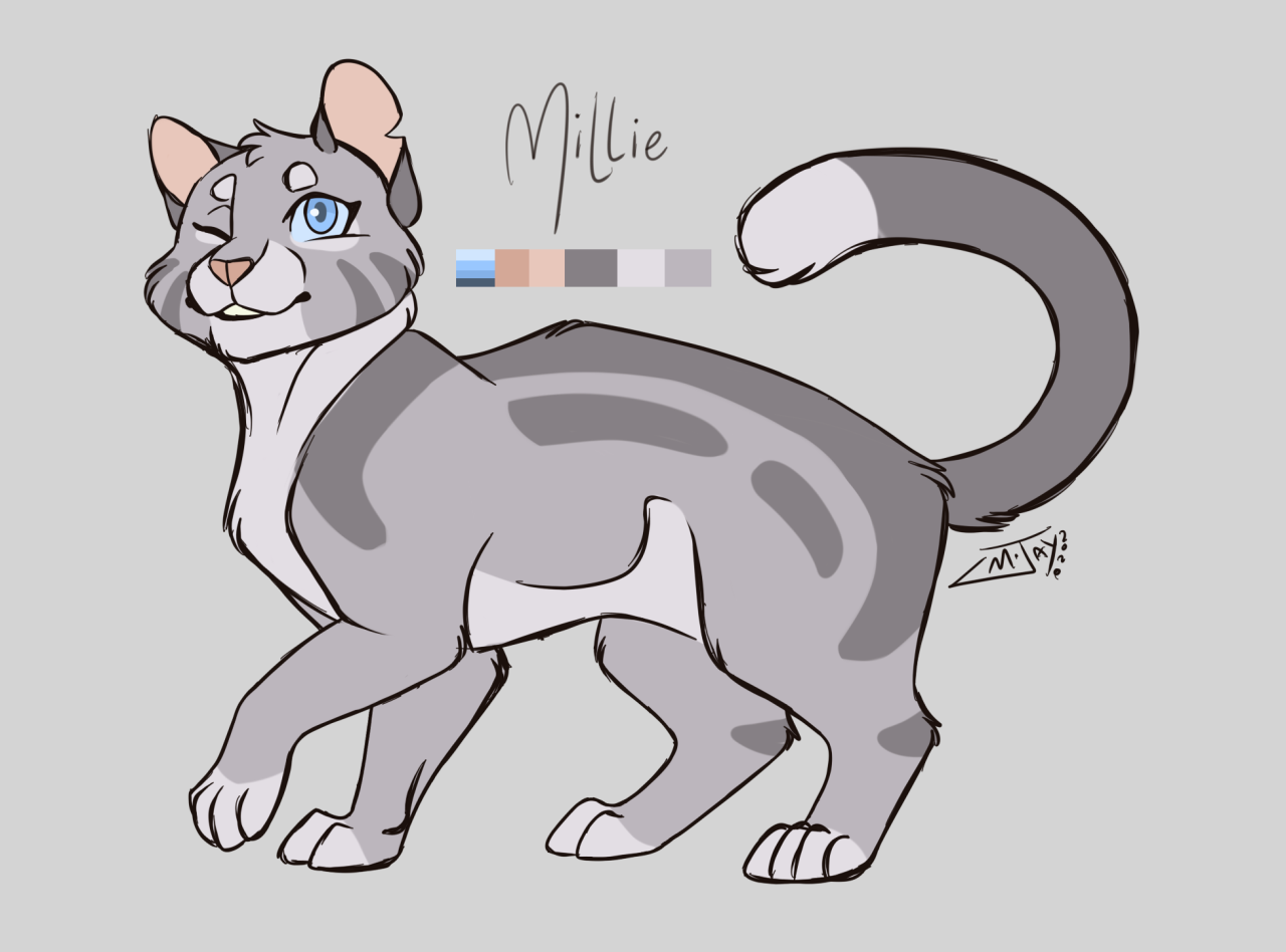 Millie from Warrior cats - Finished Artworks - Krita Artists