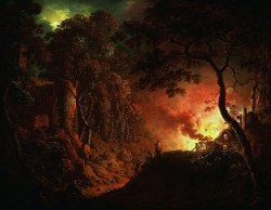 scribe4haxan:  Cottage on Fire (c. 1786-1787)