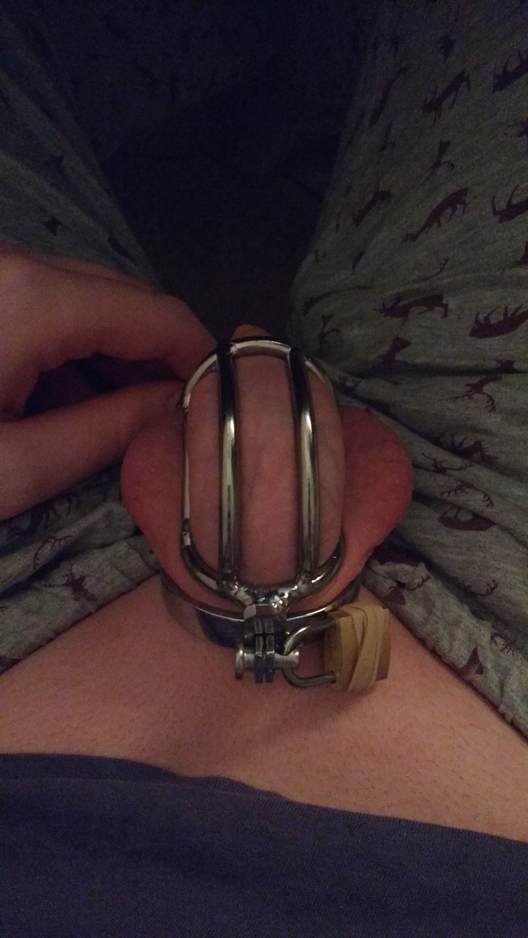 n-95:  My locked dick   🙊  