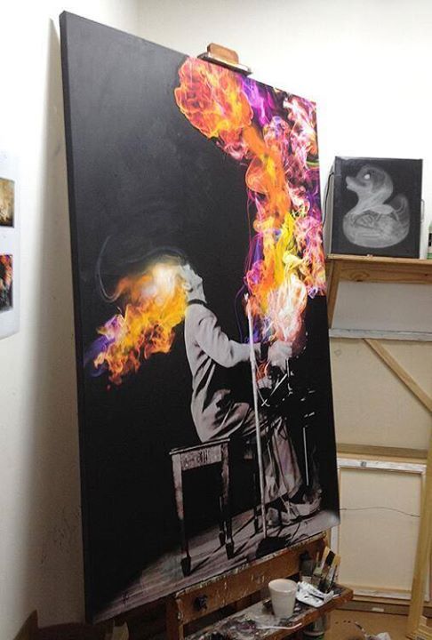surreal-art:  Work by Andy ‘Zig’ LeipzigVia Surrealism Today Facebook  Excelente