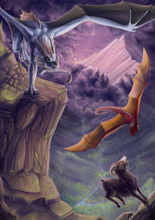 awesomedigitalart:  art by Leundra 