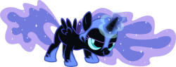 that-luna-blog:  Filly Nightmare Moon Tries