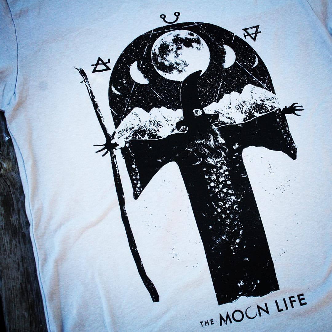 Spread some magick in our new “The Wizard” tee and save 30% with discount code BLACKFRIDAY at www.TheMoonLifeClothing.com (at Baltimore, Maryland)