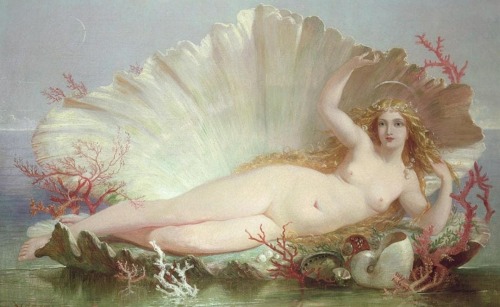 The Birth Of Venus - Hirschl / Botticelli / Souter / Cabanel / Selous / Redon / Boucher / Picou