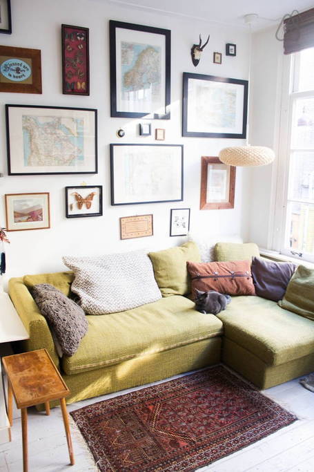gravity-gravity: Apartment in Amsterdam via Airbnb &amp; DesignLoveFest